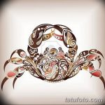 Фото эскизы тату краб рак от 11.09.2018 №036 - sketching tattoo crab cancer - tatufoto.com