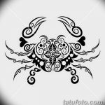 Фото эскизы тату краб рак от 11.09.2018 №041 - sketching tattoo crab cancer - tatufoto.com