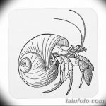 Фото эскизы тату краб рак от 11.09.2018 №076 - sketching tattoo crab cancer - tatufoto.com