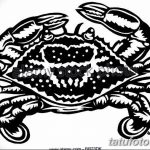 Фото эскизы тату краб рак от 11.09.2018 №079 - sketching tattoo crab cancer - tatufoto.com