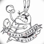 Фото эскизы тату краб рак от 11.09.2018 №086 - sketching tattoo crab cancer - tatufoto.com