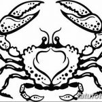 Фото эскизы тату краб рак от 11.09.2018 №088 - sketching tattoo crab cancer - tatufoto.com