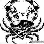 Фото эскизы тату краб рак от 11.09.2018 №099 - sketching tattoo crab cancer - tatufoto.com