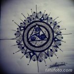Фото эскизы тату круг от 17.09.2018 №046 - sketching circle tattoo - tatufoto.com