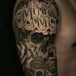 Фото рисунка Тату Memento Mori 31.10.2018 №082 - Tattoo Memento Mori - tatufoto.com