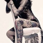 Фото Красивые девушки с тату 27.10.2018 №027 - Beautiful girls with tattoos - tatufoto.com