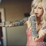 Фото Красивые девушки с тату 27.10.2018 №094 - Beautiful girls with tattoos - tatufoto.com