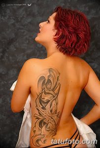 Фото Красивые девушки с тату 27.10.2018 №096 - Beautiful girls with tattoos - tatufoto.com