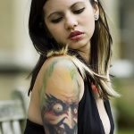 Фото Красивые девушки с тату 27.10.2018 №115 - Beautiful girls with tattoos - tatufoto.com