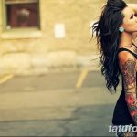Фото Красивые девушки с тату 27.10.2018 №145 - Beautiful girls with tattoos - tatufoto.com