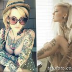 Фото Красивые девушки с тату 27.10.2018 №166 - Beautiful girls with tattoos - tatufoto.com