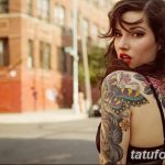 Фото Красивые девушки с тату 27.10.2018 №185 - Beautiful girls with tattoos - tatufoto.com