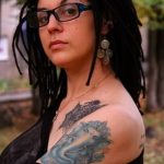 Фото Красивые девушки с тату 27.10.2018 №217 - Beautiful girls with tattoos - tatufoto.com