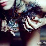 Фото Красивые девушки с тату 27.10.2018 №227 - Beautiful girls with tattoos - tatufoto.com