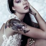 Фото Красивые девушки с тату 27.10.2018 №268 - Beautiful girls with tattoos - tatufoto.com