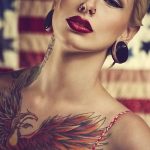 Фото Красивые девушки с тату 27.10.2018 №350 - Beautiful girls with tattoos - tatufoto.com