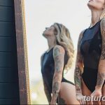 Фото Красивые девушки с тату 27.10.2018 №371 - Beautiful girls with tattoos - tatufoto.com