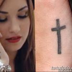 Фото Тату Деми Ловато 27.10.2018 №004 - Tattoo Demi Lovato photo - tatufoto.com