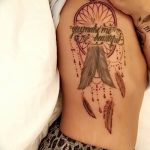 Фото Тату Деми Ловато 27.10.2018 №026 - Tattoo Demi Lovato photo - tatufoto.com