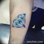 Фото Тату бриллиант от 02.10.2018 №005 - Diamond tattoo - tatufoto.com