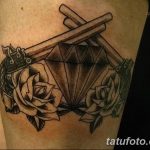 Фото Тату бриллиант от 02.10.2018 №017 - Diamond tattoo - tatufoto.com