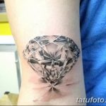 Фото Тату бриллиант от 02.10.2018 №019 - Diamond tattoo - tatufoto.com