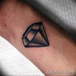 Фото Тату бриллиант от 02.10.2018 №026 - Diamond tattoo - tatufoto.com