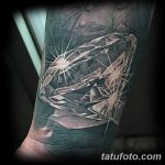 Фото Тату бриллиант от 02.10.2018 №037 - Diamond tattoo - tatufoto.com