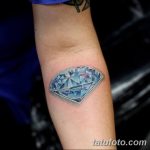 Фото Тату бриллиант от 02.10.2018 №042 - Diamond tattoo - tatufoto.com
