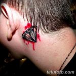 Фото Тату бриллиант от 02.10.2018 №058 - Diamond tattoo - tatufoto.com