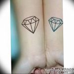 Фото Тату бриллиант от 02.10.2018 №090 - Diamond tattoo - tatufoto.com