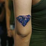 Фото Тату бриллиант от 02.10.2018 №094 - Diamond tattoo - tatufoto.com