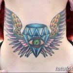 Фото Тату бриллиант от 02.10.2018 №100 - Diamond tattoo - tatufoto.com