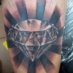 Фото Тату бриллиант от 02.10.2018 №105 - Diamond tattoo - tatufoto.com