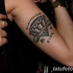 Фото Тату бриллиант от 02.10.2018 №113 - Diamond tattoo - tatufoto.com