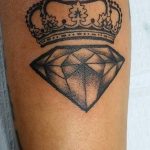 Фото Тату бриллиант от 02.10.2018 №117 - Diamond tattoo - tatufoto.com