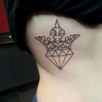 Фото Тату бриллиант от 02.10.2018 №122 - Diamond tattoo - tatufoto.com