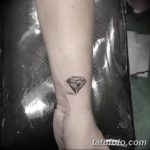 Фото Тату бриллиант от 02.10.2018 №124 - Diamond tattoo - tatufoto.com