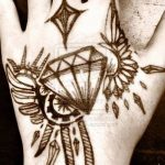 hand tattoo designs Unique Tattoo Design Tribal Diamond Tattoo D