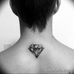 Фото Тату бриллиант от 02.10.2018 №145 - Diamond tattoo - tatufoto.com