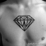 Фото Тату бриллиант от 02.10.2018 №146 - Diamond tattoo - tatufoto.com