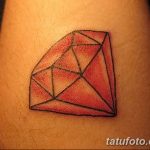 Фото Тату бриллиант от 02.10.2018 №157 - Diamond tattoo - tatufoto.com