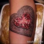 Фото Тату бриллиант от 02.10.2018 №158 - Diamond tattoo - tatufoto.com