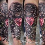 Фото Тату бриллиант от 02.10.2018 №177 - Diamond tattoo - tatufoto.com