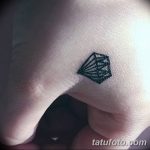 Фото Тату бриллиант от 02.10.2018 №180 - Diamond tattoo - tatufoto.com
