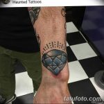 Фото Тату бриллиант от 02.10.2018 №188 - Diamond tattoo - tatufoto.com