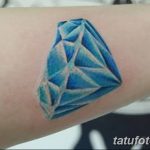 Фото Тату бриллиант от 02.10.2018 №190 - Diamond tattoo - tatufoto.com