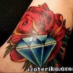 Фото Тату бриллиант от 02.10.2018 №191 - Diamond tattoo - tatufoto.com