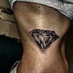 Фото Тату бриллиант от 02.10.2018 №200 - Diamond tattoo - tatufoto.com