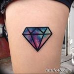 Фото Тату бриллиант от 02.10.2018 №202 - Diamond tattoo - tatufoto.com